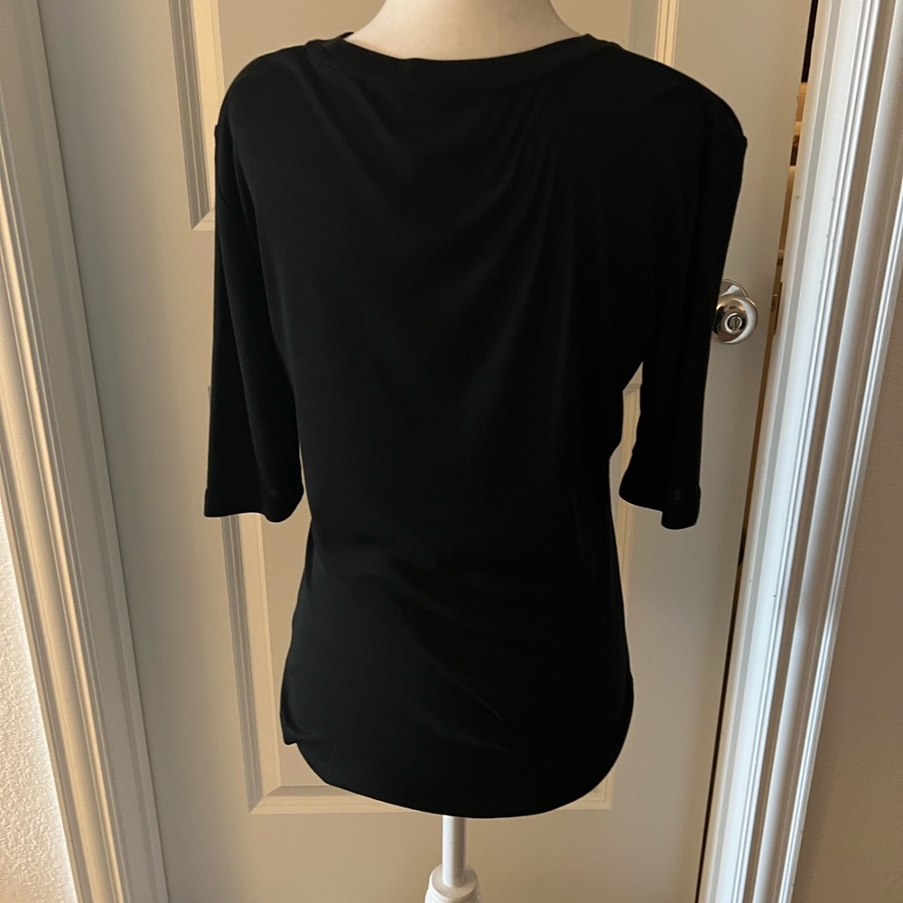 Modern Citizen Mid Sleeve Top Black M